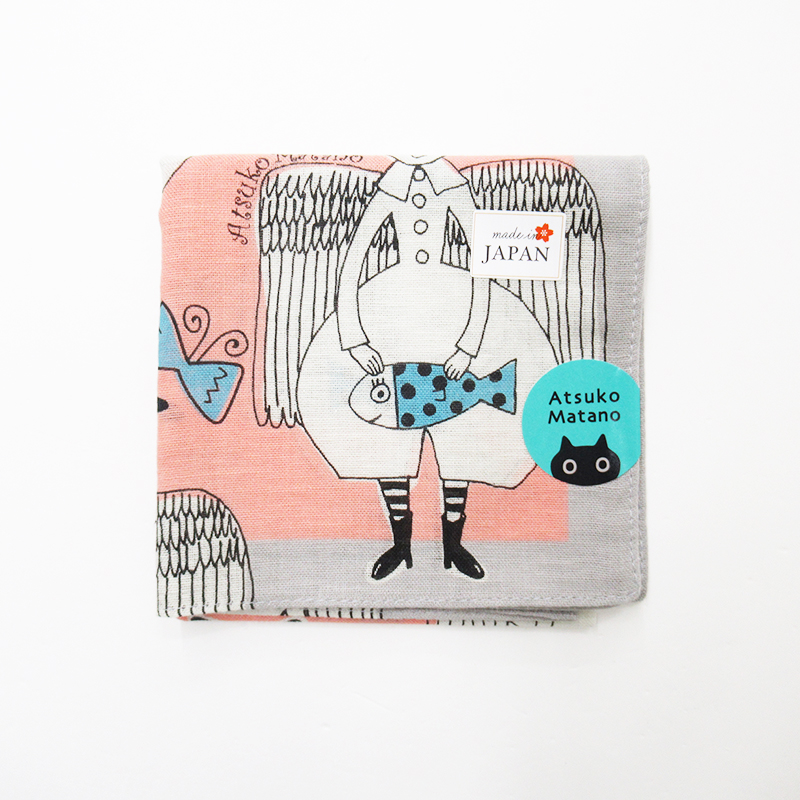 Atsuko Matano アツコ マタノ プリントハンカチ AMA51000＊PI